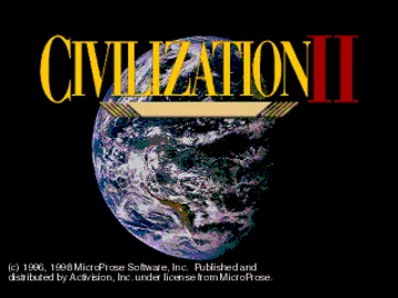 Civilization 2 (JP) screen shot title